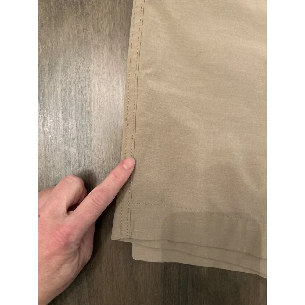 Faherty Shorts Men 40‎ Beige All Day Performance Hybrid Drawstring Lightweight